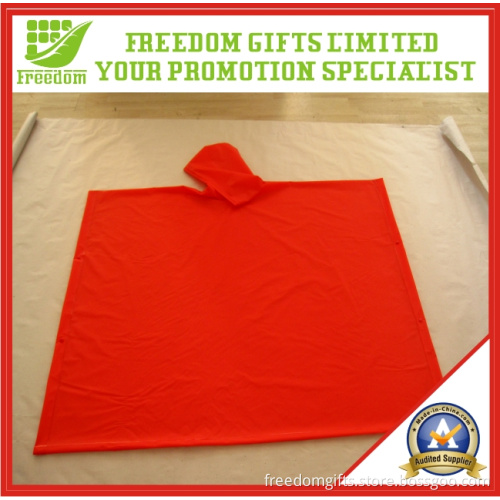 Red Recycling Eco-Friendly Poncho (FREEDOM-RC001)